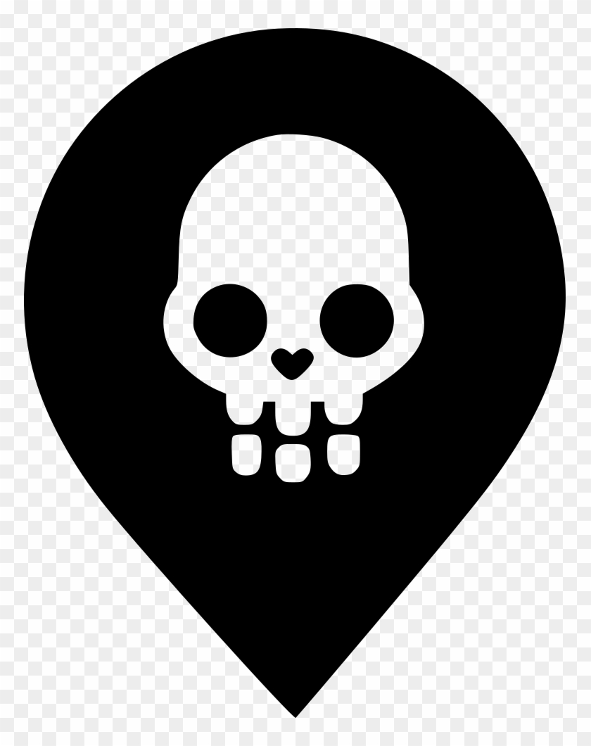 Png File - Icon Map Danger Clipart #5203699