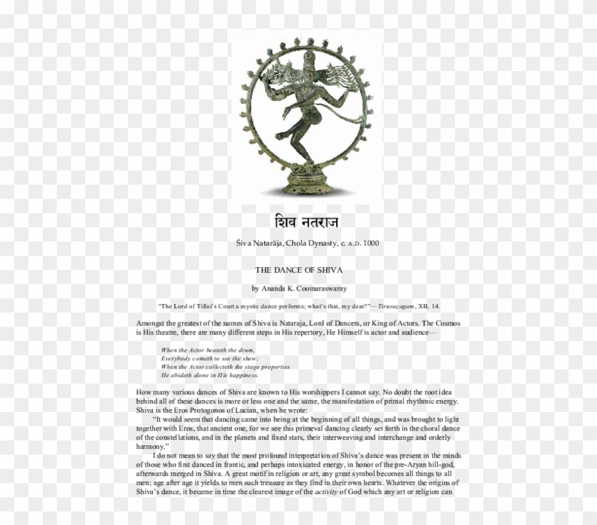 Pdf - Siva Lord Of Dance Clipart