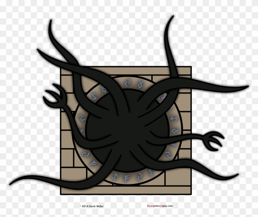 The Thing In The Portal T Clipart #5204231