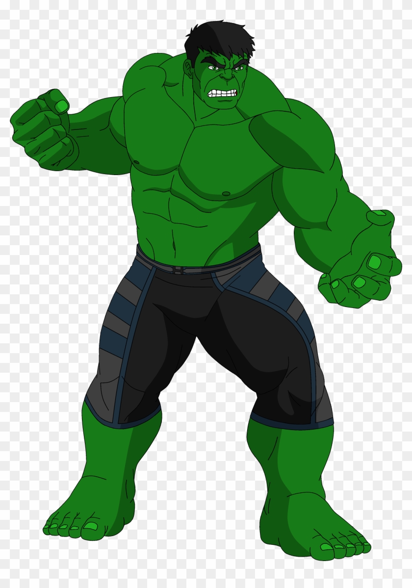 Hulk Svg - Avengers Drawing Cartoon Hulk Clipart