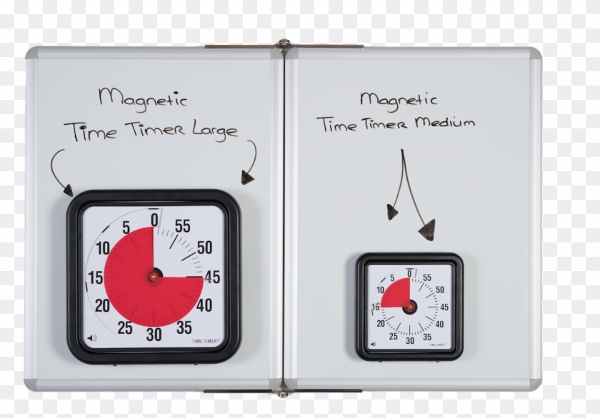 The Time Timer® Medium And Large With Magnets - Time Timer Magnet Clipart