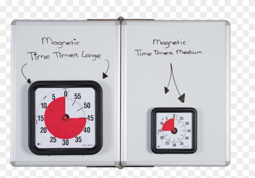 The Time Timer® Medium And Large With Magnets - Time Timer Magnet Clipart #5205055