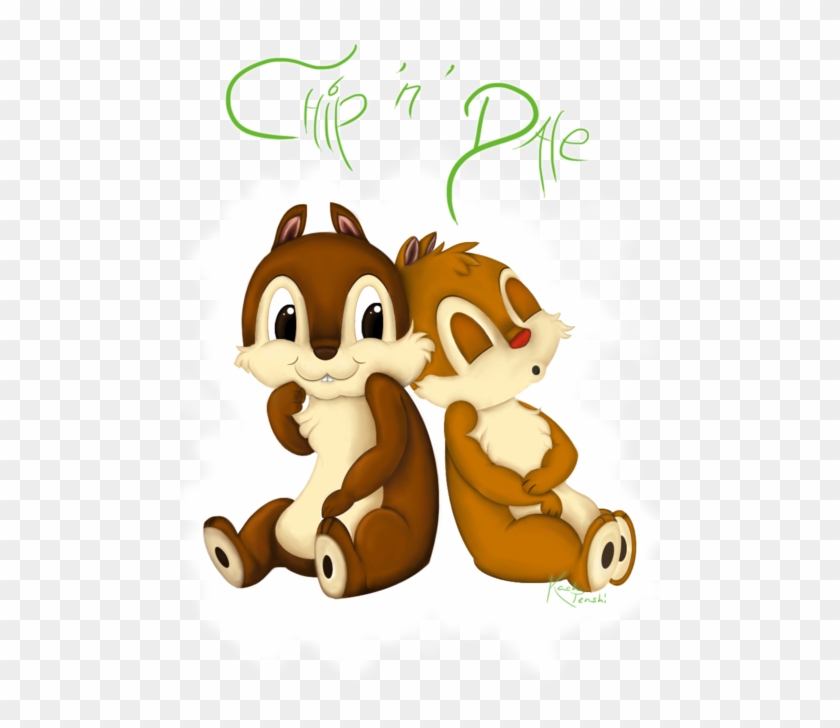Chip 'n' Dale - Chip And Dale Background Clipart #5205058