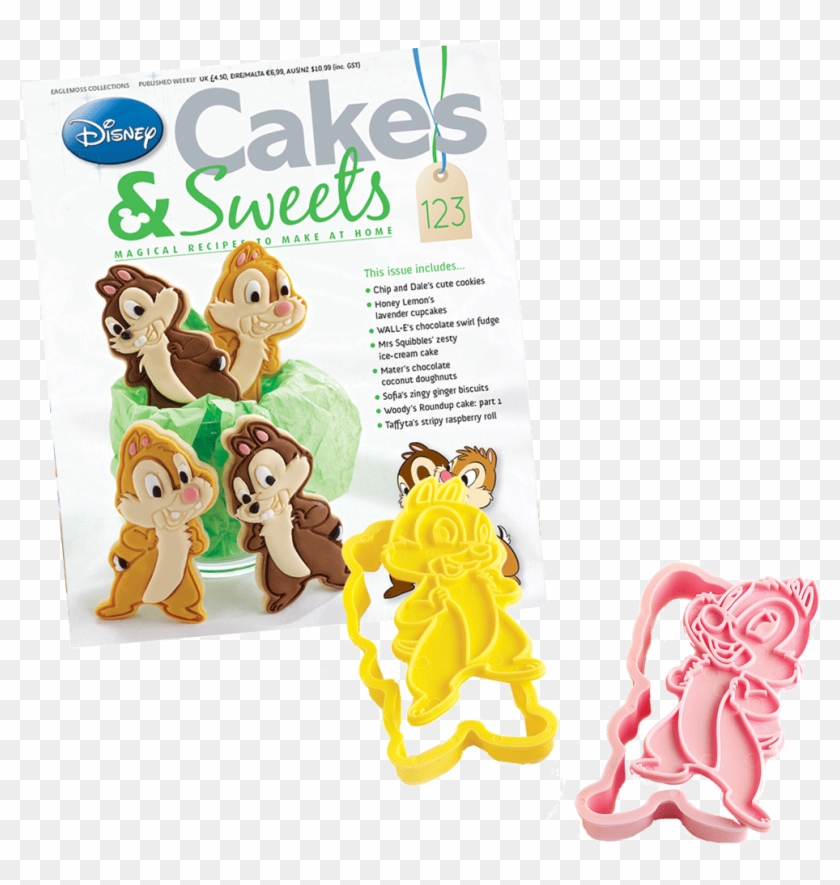 Issue123 Chip And Dales Cute Cookies - Disney Cakes And Sweets Issue 41 Clipart