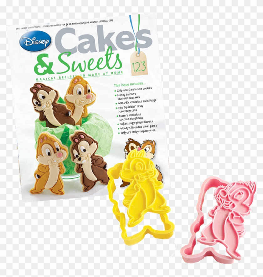 Issue123 Chip And Dales Cute Cookies - Disney Cakes And Sweets Issue 41 Clipart #5205214