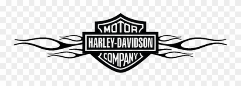 Harley Davidson Flaming Decal - Harley Davidson Clipart