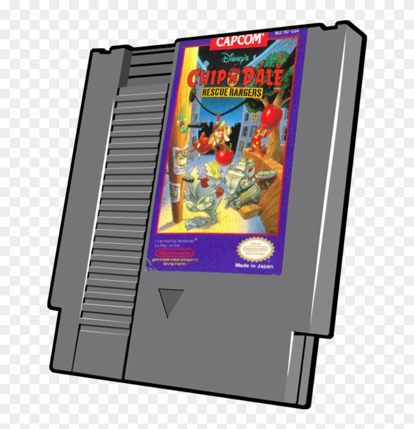 Chip 'n Dale Rescue Rangers - Chip N Dale Nes Cartridge Clipart #5205564