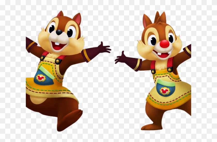Kingdom Hearts Clipart Chip Dale - Disney Characters Png Transparent