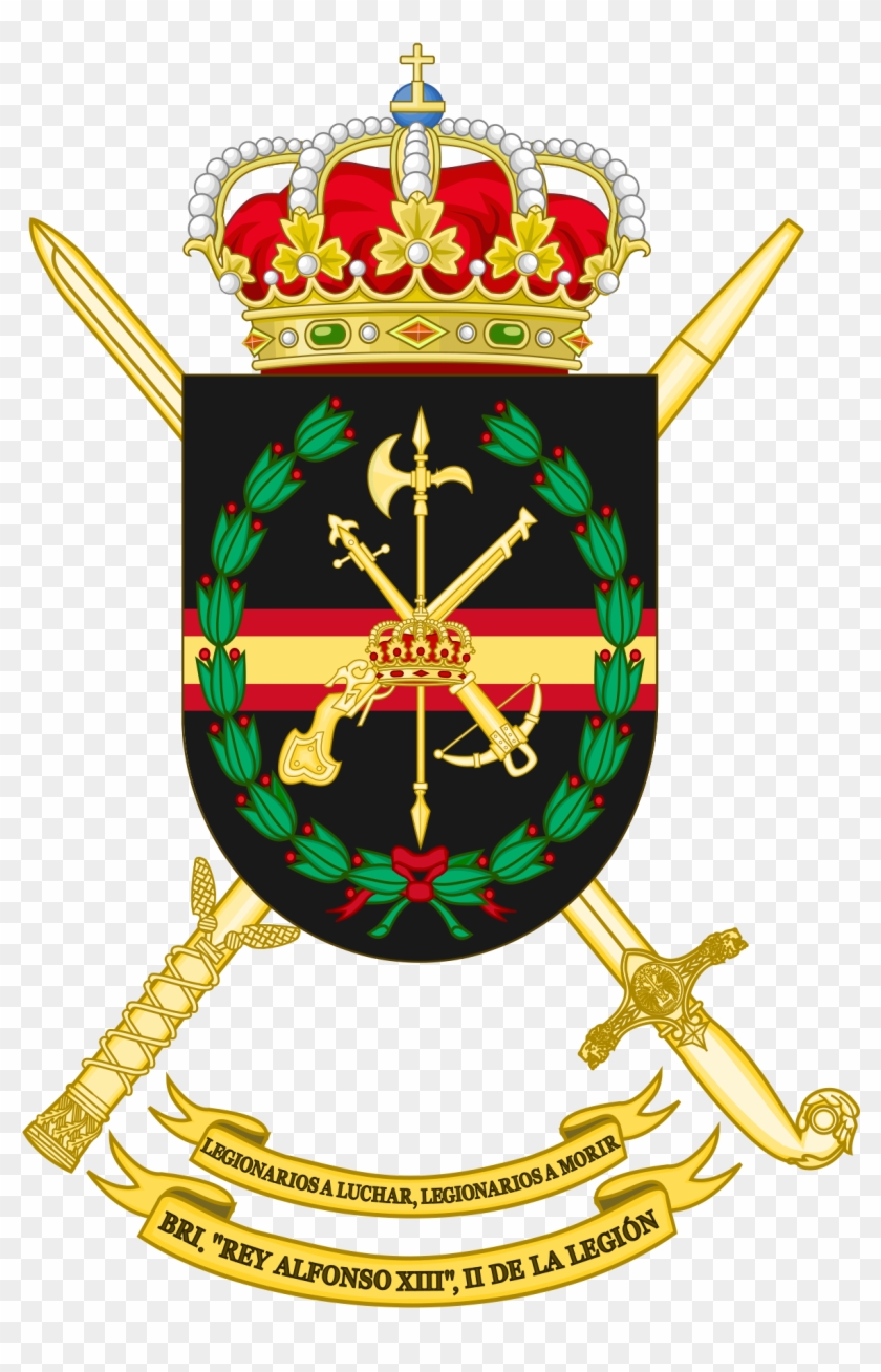 Clip Movis Legion - Escudo Brigada De La Legion - Png Download
