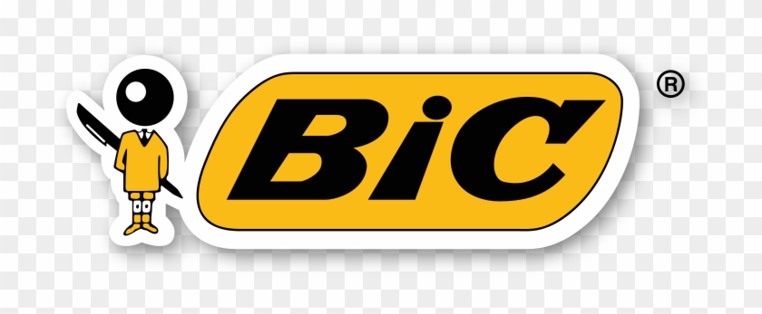 Bic Is Much More Successful Than Gillette In Terms - Bic Pen Logo Png Clipart #5206153