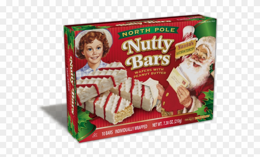 Little Debbie North Pole Nutty Bars Little Debbie - Little Debbie North Pole Nutty Bars Clipart #5206179