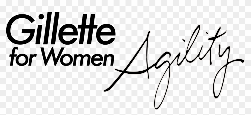 Gillette For Women Agility Logo Png Transparent - Gillette Venus Clipart #5206180