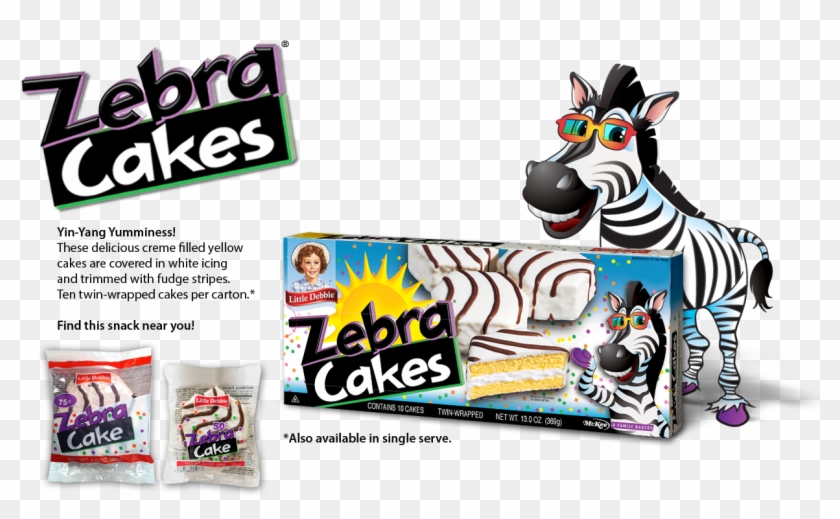 7137766 - Zebra Cakes Little Debbie Logo Clipart