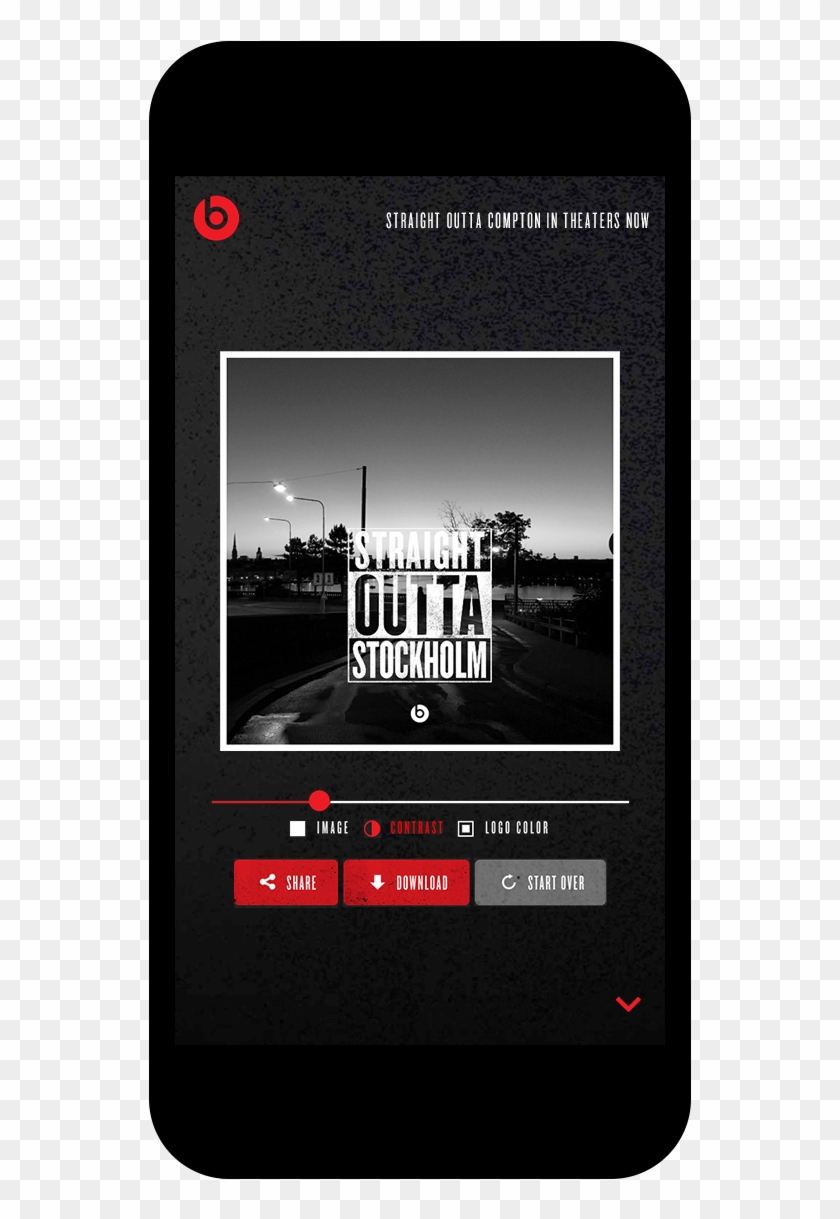 "straight Outta Somewhere” Meme Went Viral - Smartphone Clipart