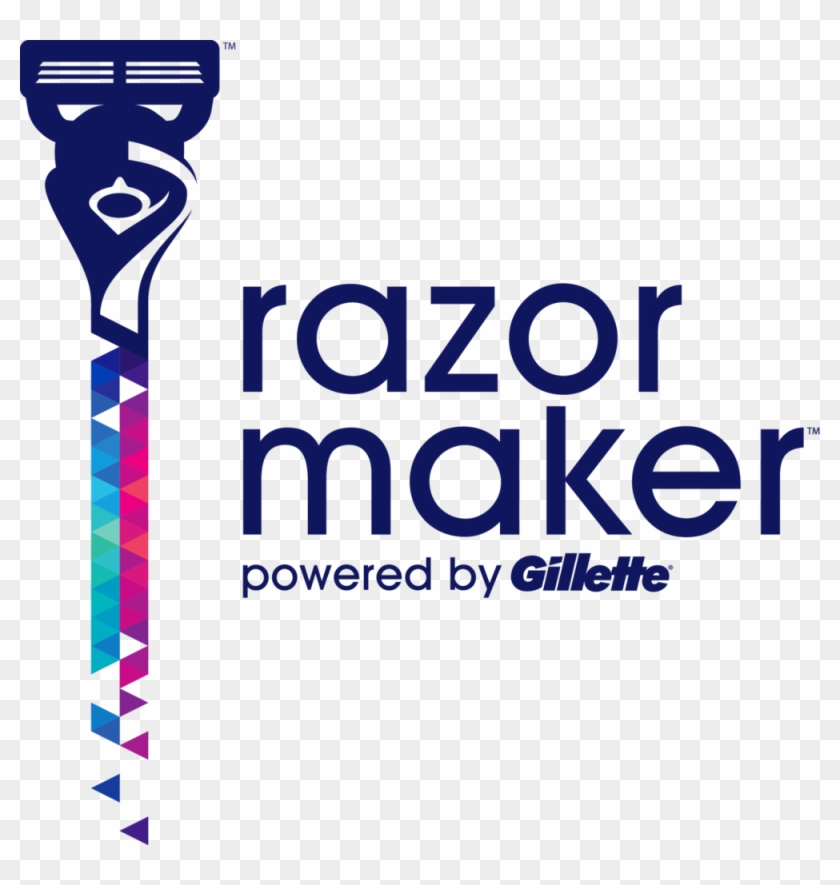 Gillette Razormaker Logorgb - Poster Clipart #5206604