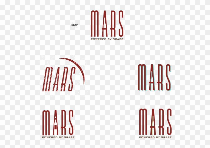 Mars Wine Bar Logo Final And Concepts - Wine Bar Clipart #5206649