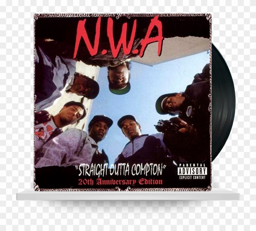 Nwa Straight Outta Compton Vinyl Album , Png Download - Straight Outta Compton Album Clipart