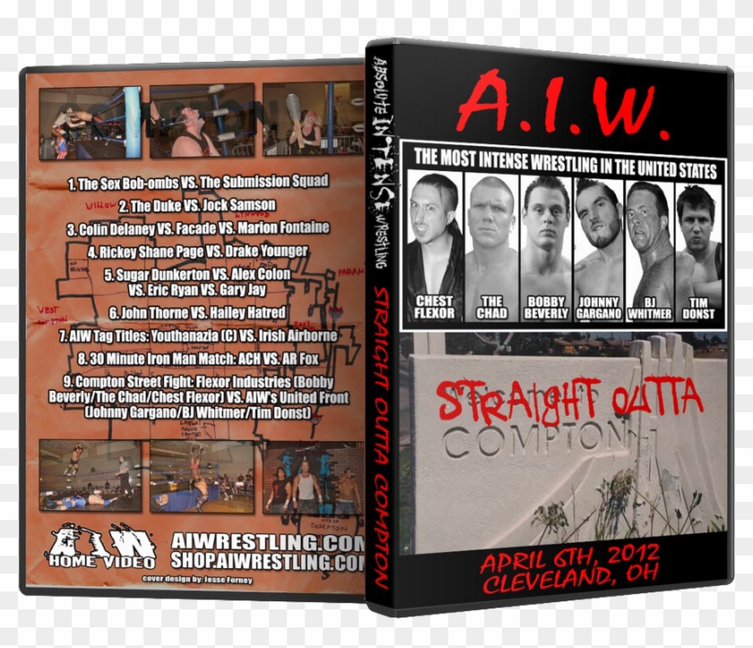 Straight Outta Compton - Flyer Clipart
