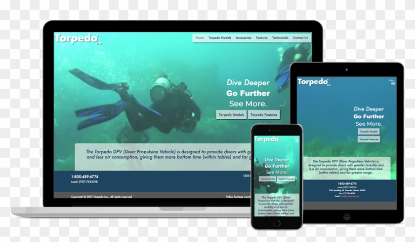 Torpedo Dpv - Website Clipart