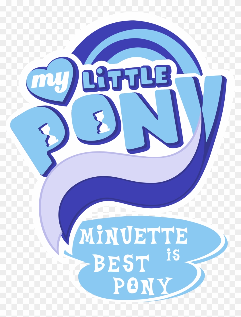 The-bitterman, Best Pony, Edit, Logo, Logo Edit, Minuette, - My Little Pony Clipart