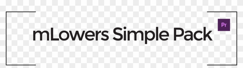 A Set Of 30 Simple & Elegant Lower3rds For Adobe Premiere - Calligraphy Clipart