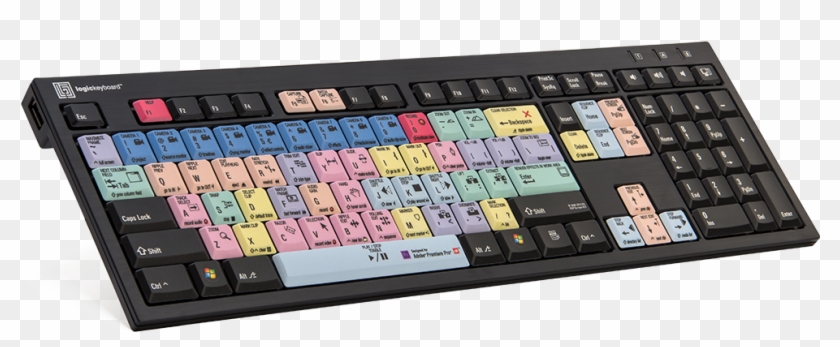 Logickeyboard Adobe Premiere Pro Cc American English - Logickeyboard Adobe Premiere Pro Cc Clipart