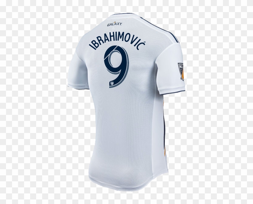 La Galaxy 2017-18 Home Ibrahimovic - Zlatan Ibrahimovic La Galaxy Jersey Clipart #5208385