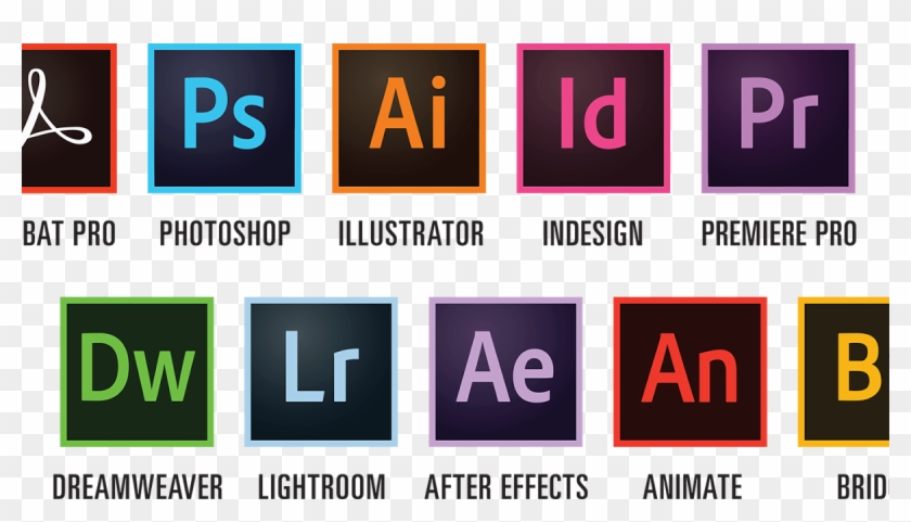 Adobe Premiere Pro , Png Download - Adobe Creative Cloud App Logos Clipart