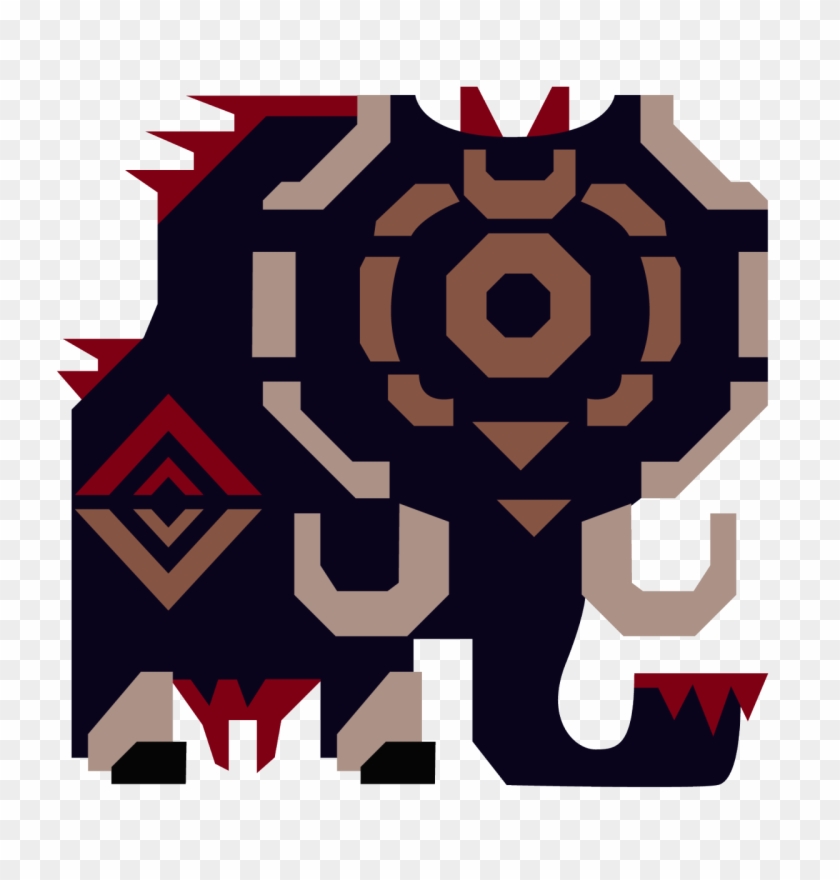 Mhx Gamuto Icon Monster Hunter Art Creatures Room Monster Hunter Gammoth Icon Clipart Pikpng