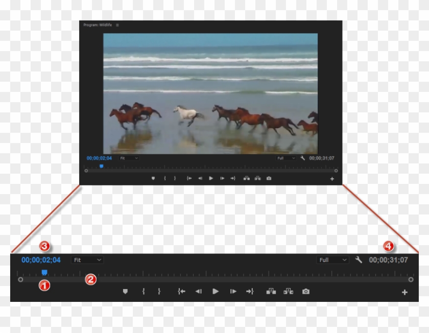 The Source Monitor Allows You To Select Which Parts - Laptop Clipart