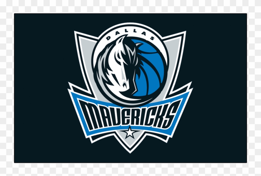 Dallas Mavericks Logos Iron On Stickers And Peel-off - Mavericks Vs Trail Blazers Clipart #5209453