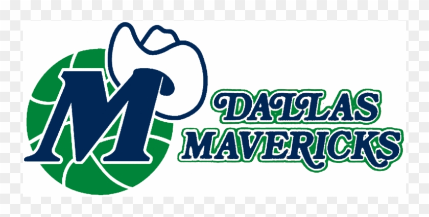 Dallas Mavericks Logos Iron On Stickers And Peel-off - Dallas Mavericks Logo Evolution Clipart #5209485
