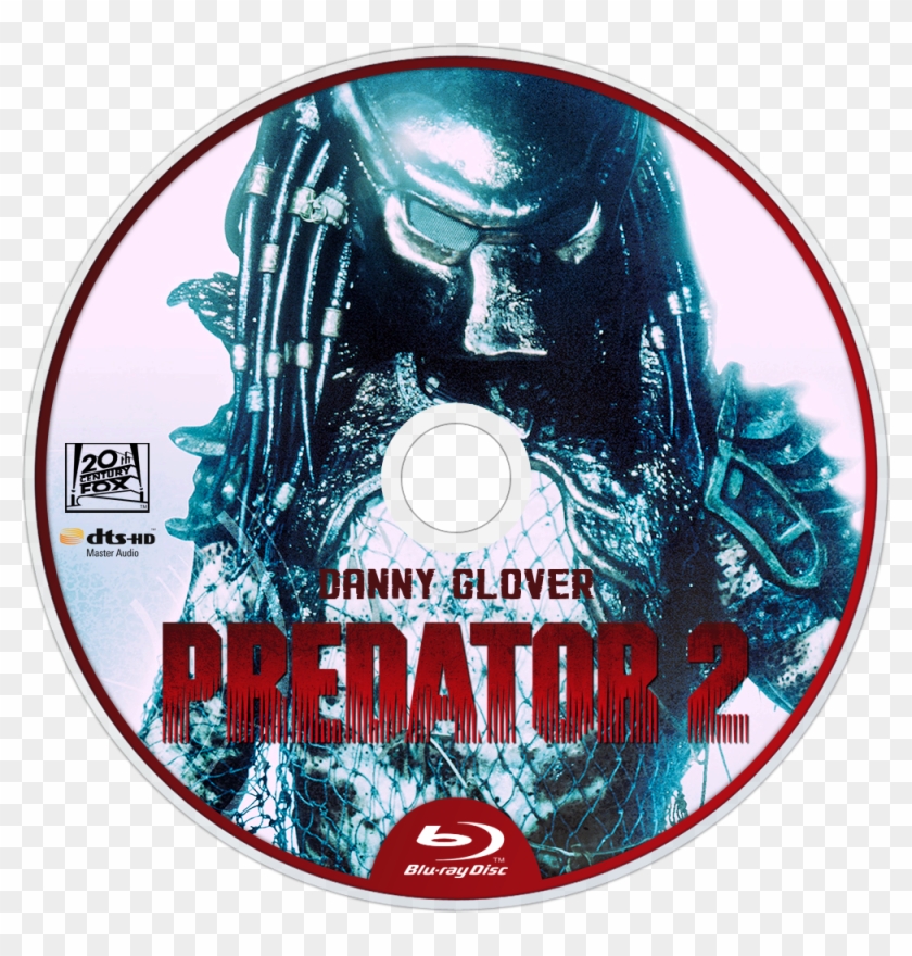 Predator 2 Bluray Disc Image - Predator 2 Blu Ray Disc Clipart #5209652