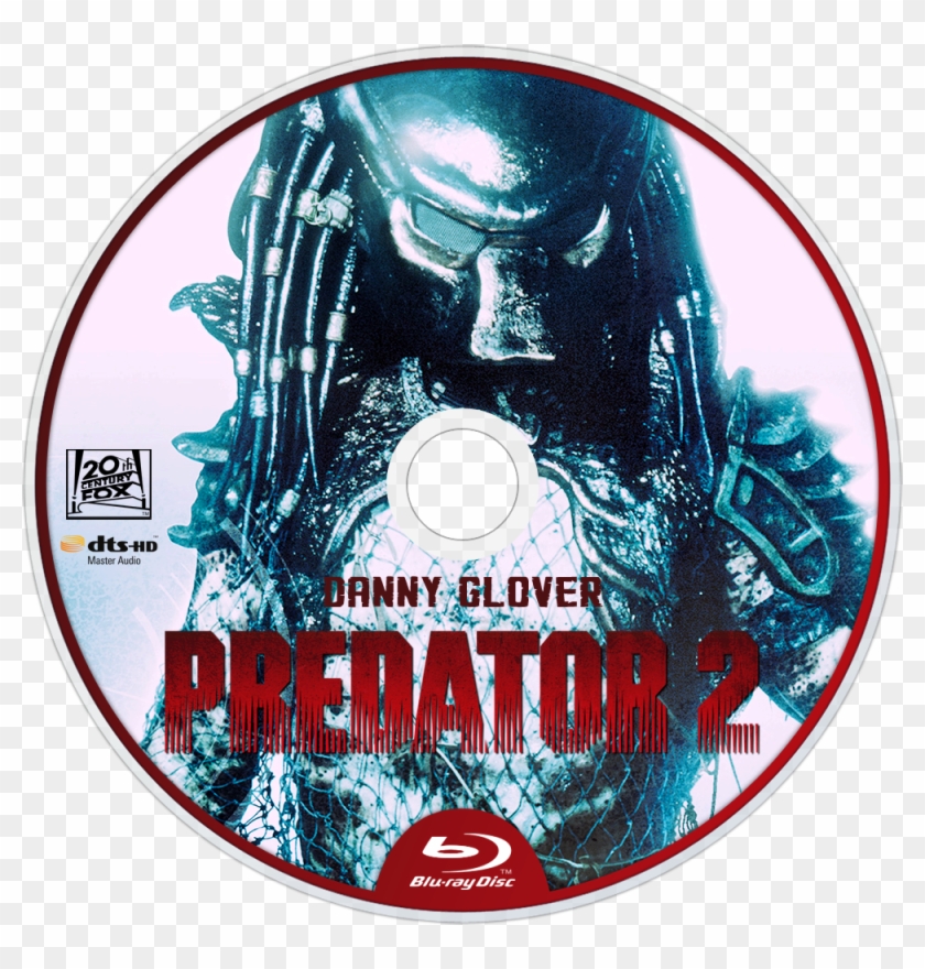 Predator 2 Bluray Disc Image - Predator 2 Blu Ray Disc Clipart