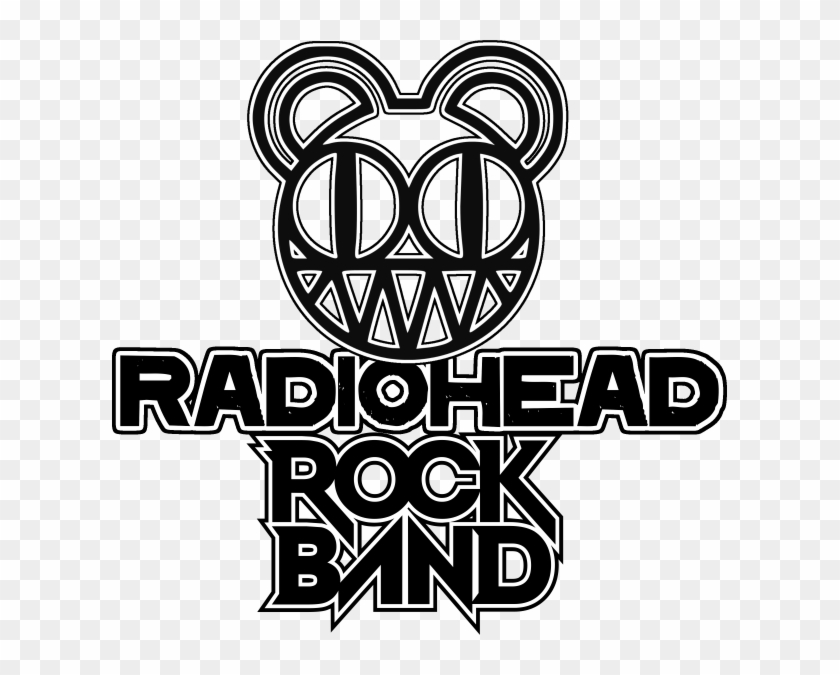 Rock Band - Radio Head Logo Png Clipart