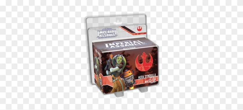 Star Wars Imperial Assault Hera Syndulla And C1-10p - Star Wars Imperial Assault Ezra Bridger And Kanan Jarrus Clipart