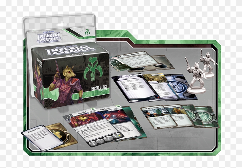 Hired Guns Preview - Star Wars Imperial Assault Bantha Rider Villain Pack Clipart