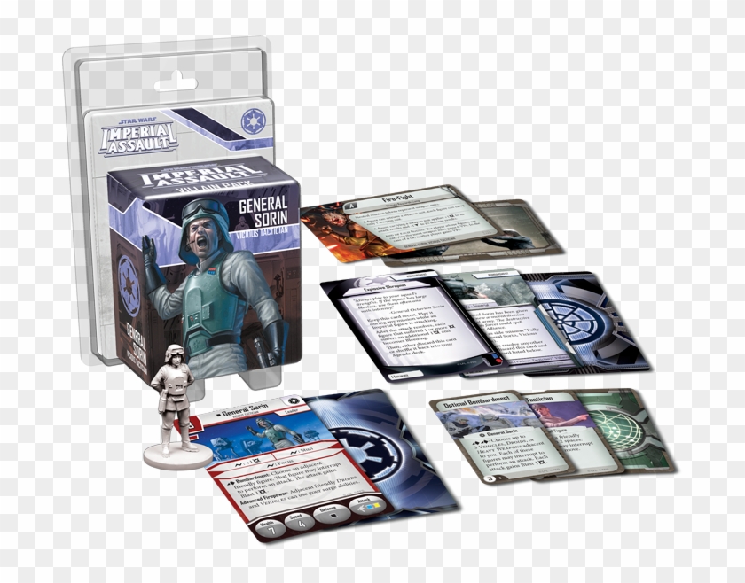 Star Wars - Star Wars Imperial Assault General Sorin Villain Pack Clipart