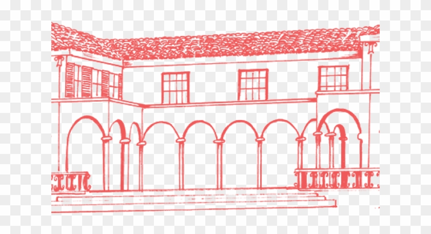 Building Clipart Gusali - Arch - Png Download