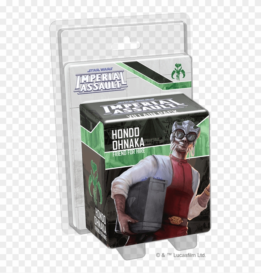 Imperial Assault Hondo Ohnaka Villain Pack - Imperial Assault Hondo Clipart