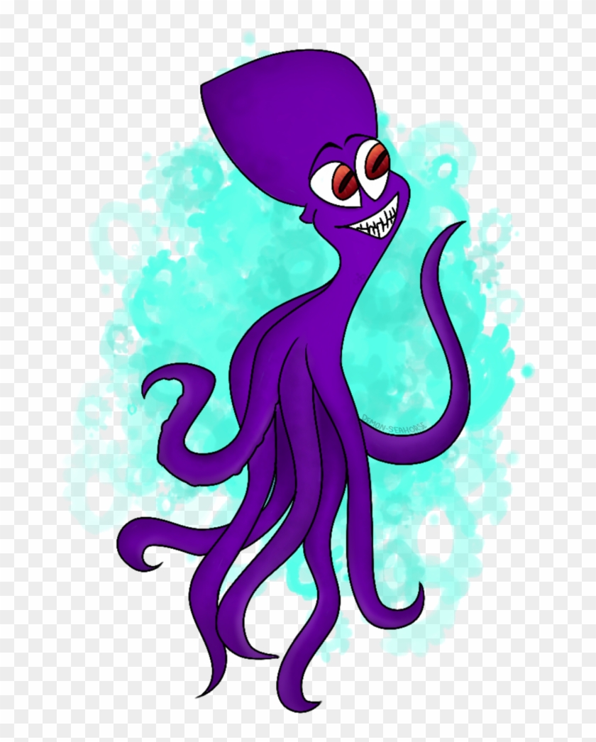 Dave The Octopus By Demon - Illustration Clipart #5210672