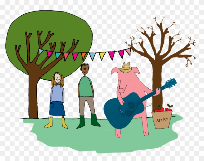 Farm Nature Ticket Clipart - Illustration - Png Download #5210784