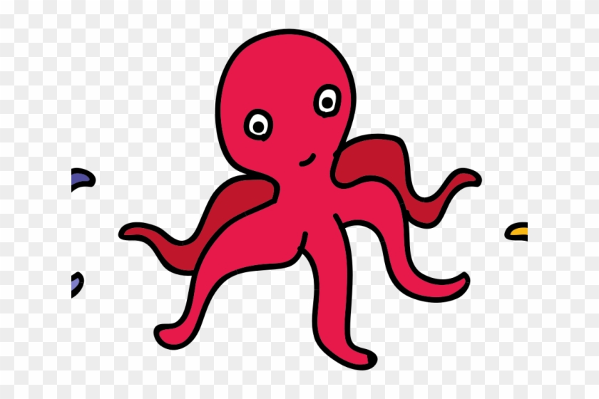 Octopus Clipart Small Octopus - Kartun Gurita Lucu - Png Download