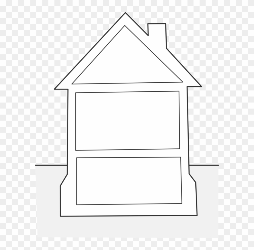 House Foundation Drawing Building Can Stock Photo - Clip Art Empty House - Png Download