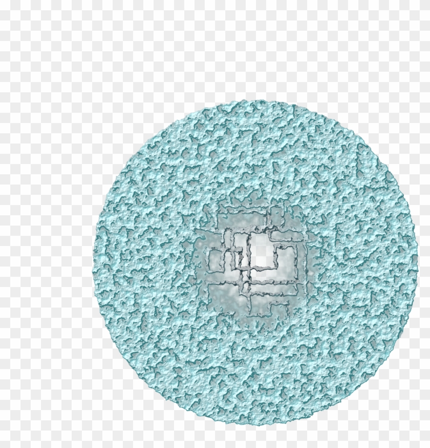 Blocked Fantasy Grid - Circle Clipart #5211745