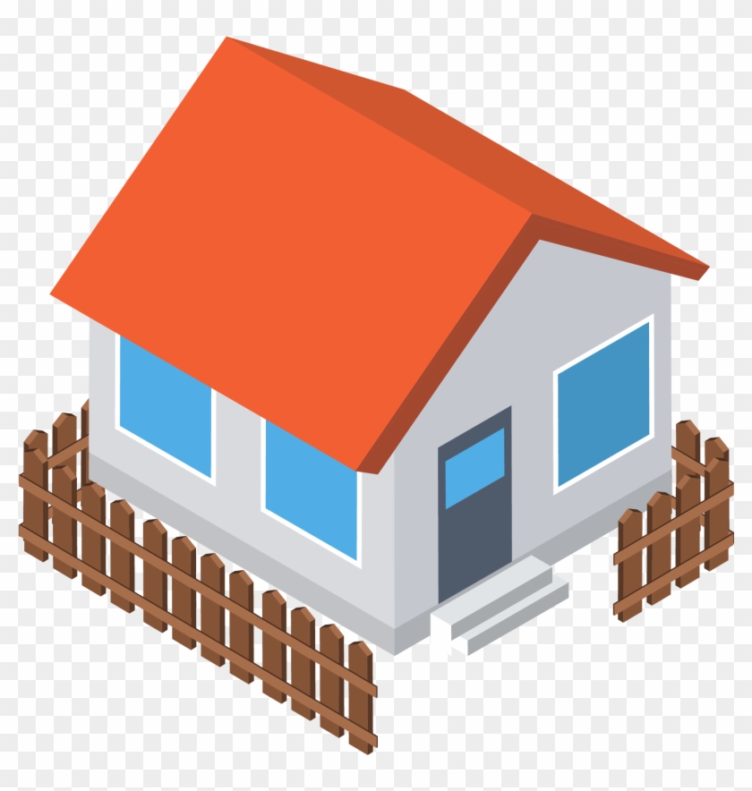 Three Dimensional Space 5d Png And Vector Image - House Clipart #5212013