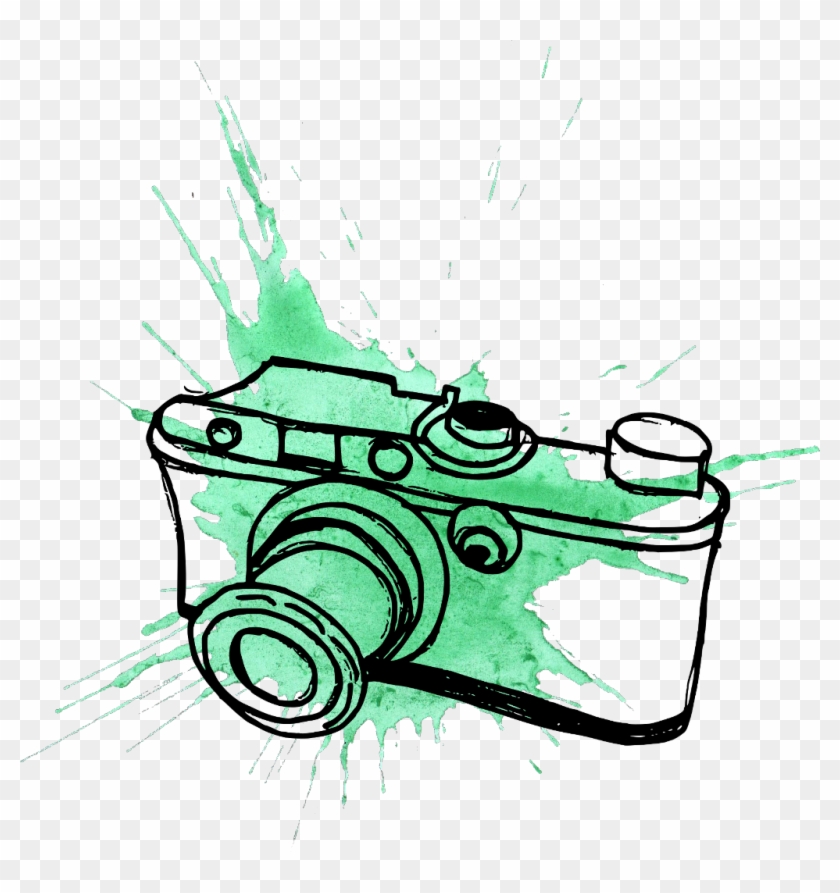 #ftestickers #camera #watercolor #stain #splash #paint - Watercolor Painting Clipart #5212015