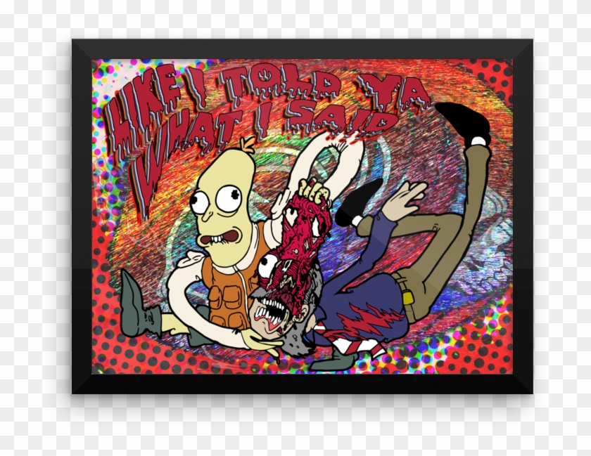 Stealy Your Face Right Off Your Head - Cartoon Clipart