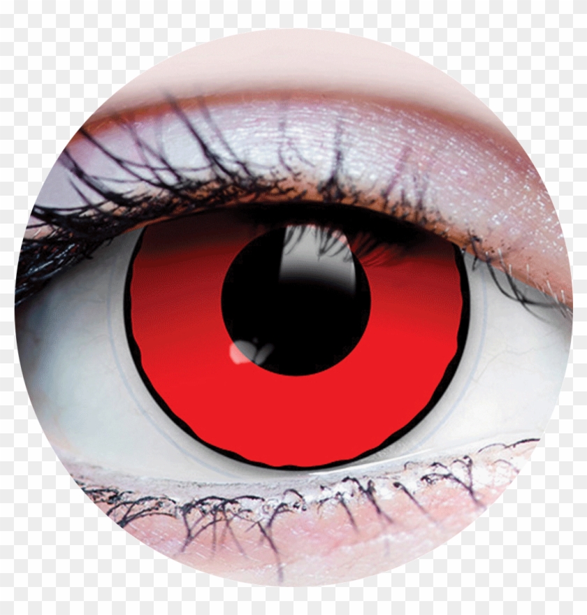 22907 Blood Eyes V=1522947583 - Steampunk Contact Lenses Clipart #5212937