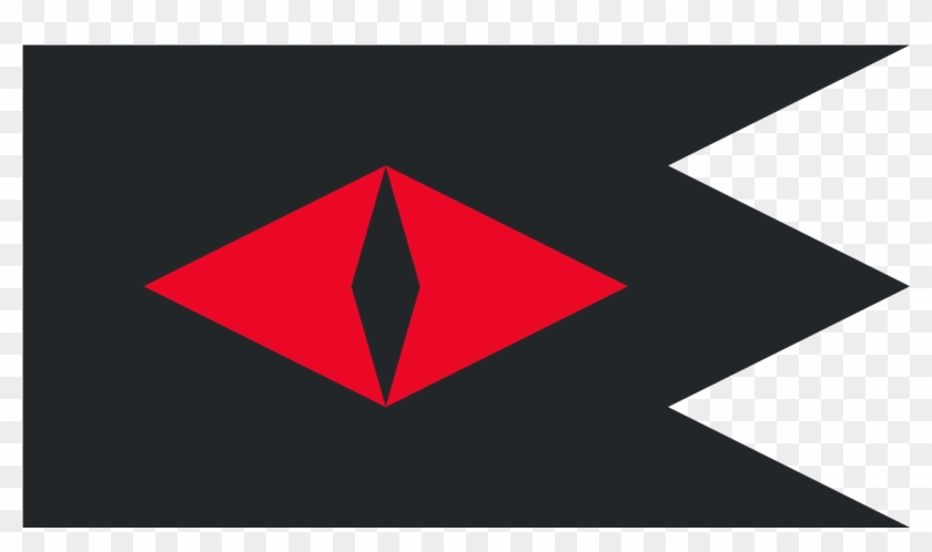 Sauron's War Banner - Eye Of Sauron Flag Clipart